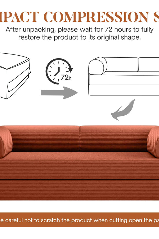 Combination Corner Sofa with High-Rebound Density Sponge